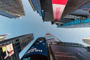 Wolkenkratzer am Times Square van Kurt Krause