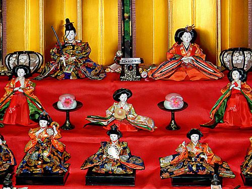 Japans Poppenfestival Detail