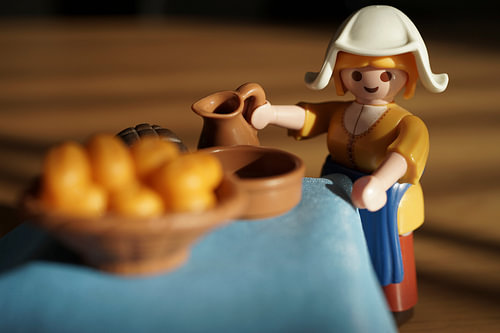 „Das Milchmädchen“ von Johannes Vermeer, Playmobil