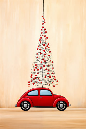 Kerstboom - Driving home for Christmas