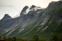 Mountain landscape in Norway