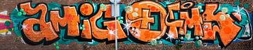 Graffiti #0014 (5:1) van 2BHAPPY4EVER photography & art