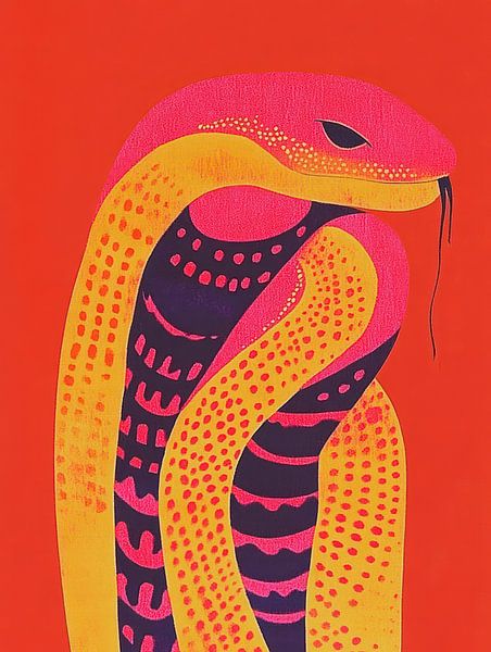 Feu de serpent par Franka Poulain