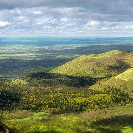 Auvergne volcano landscape by Voss photography
