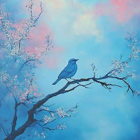 Blue bird by Niklas Maximilian