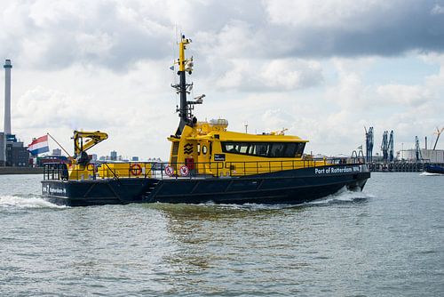 De havendienst van Rotterdam in beeld