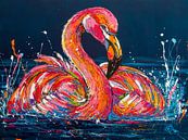 Eleganz in Rosa von Happy Paintings Miniaturansicht