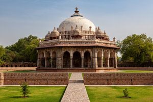 Das Humayun Mausoleum in Neu Delhi