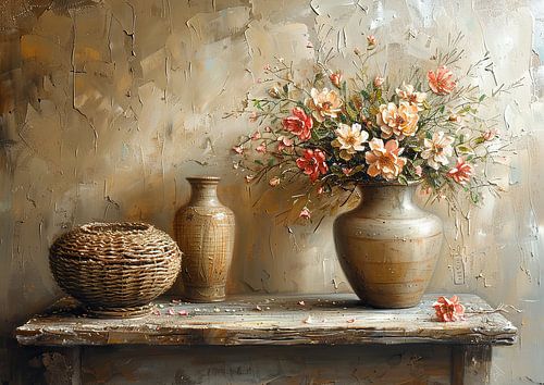 Autumn Flower Still Life | Earthly Whispers, Autumn Renewed