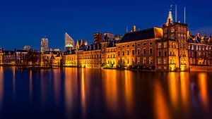 Le Binnenhof @ nuit sur Michael van der Burg