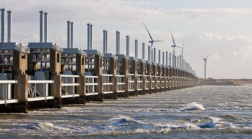 Eastern Scheldt storm surge barrier