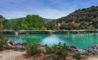 Lagunas de Ruidera, provincie Albacete, Spanje.