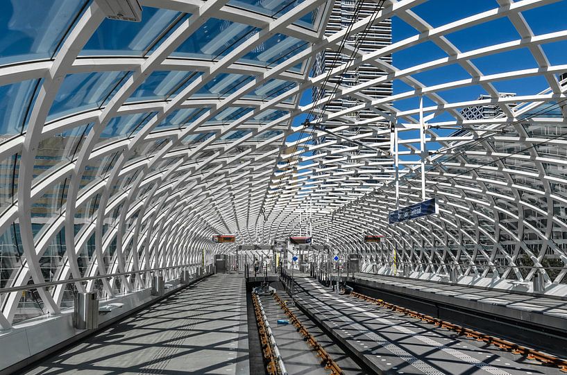 Metrostation Den Haag Centraal van Rinus Lasschuyt Fotografie