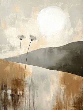 Stiller Mond blüht von Zen und Mehr