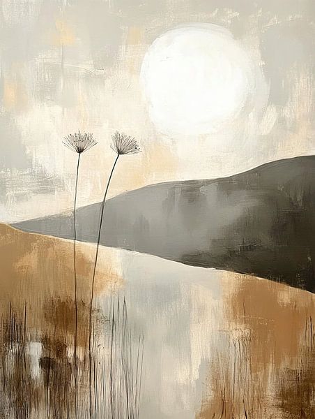 Silent Moon Blooms by Zen and More