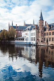 Rose Hat Quay - Bruges by Thijs van Beusekom