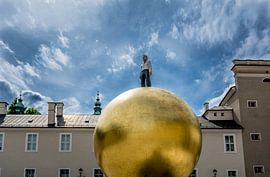 Golden Ball Salzburg by Luis Emilio Villegas Amador