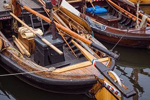 Botter in haven Spakenburg van Rob Boon