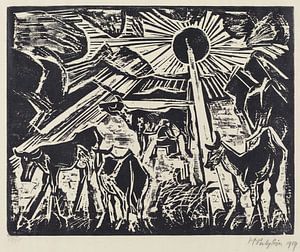 Max Pechstein, Abend, 1919