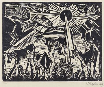 Max Pechstein, Avond, 1919