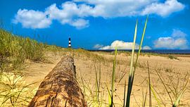 Lighthouse near Breskens by Herbert Böck