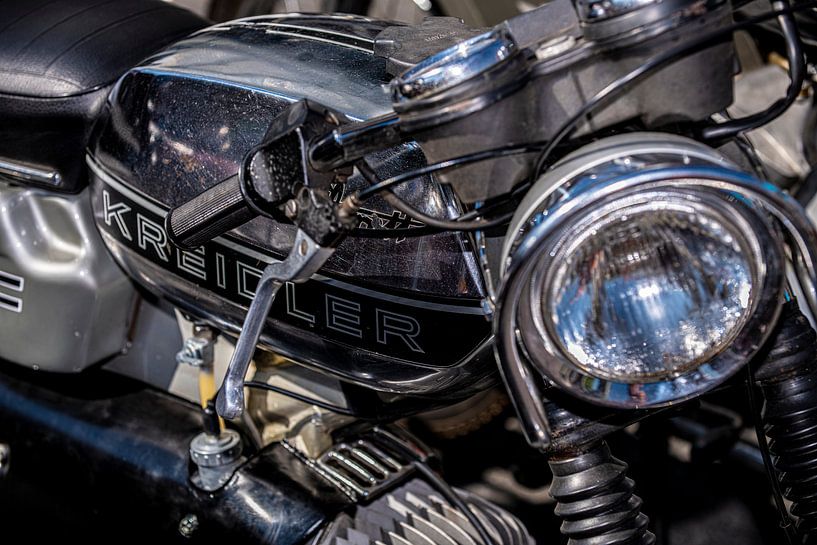 Kreidler Floret Moped cutout by Brian Morgan