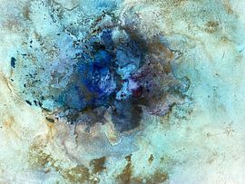 Abstrakte Rose von KW Malerei