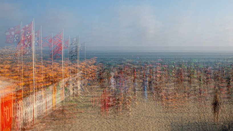 Laigueglia Beach | Savona | Liguria | Italy - an abstract interpretation by Nicole Holz