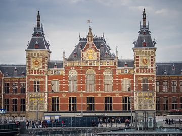 Gare centrale d'Amsterdam sur Martijn Tilroe