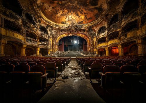 Abandoned Theather by Henny Reumerman