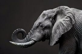 Afrikanischer Elefant von PixelPrestige