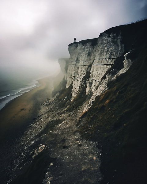 Kliffs von Dover von fernlichtsicht
