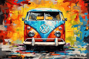 Volkswagen T1 van sur Imagine