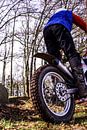 Trial rijders op de baan van Norbert Sülzner thumbnail