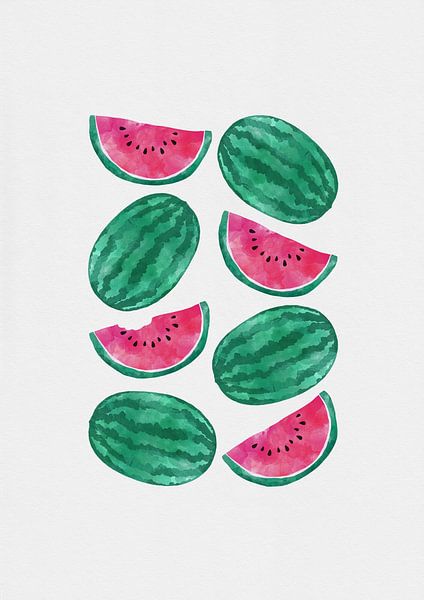 Watermelon Crowd by Orara Studio