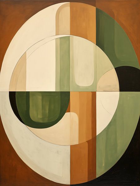 Abstracte cirkel van Bert Nijholt