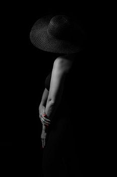 Eleganz im Schatten - Fine Art Schwarz-Weiß-Fotografie