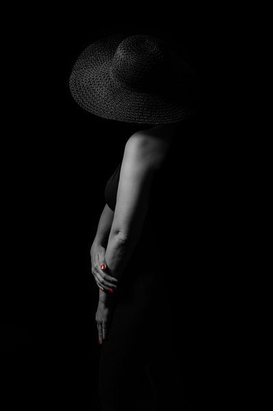 L'élégance dans l'ombre - Photographie d'art en noir et blanc par Edward Draijer