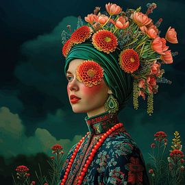 Fleur de nuit sur Mirjam Duizendstra