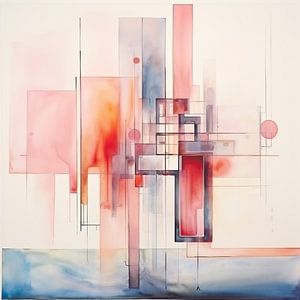 Abstrakt in Aquarell 435964