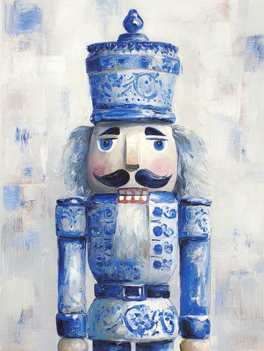 Casse-noix bleu de Delft