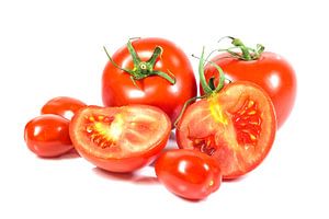 Vegetable isolated on a white background by Carola Schellekens