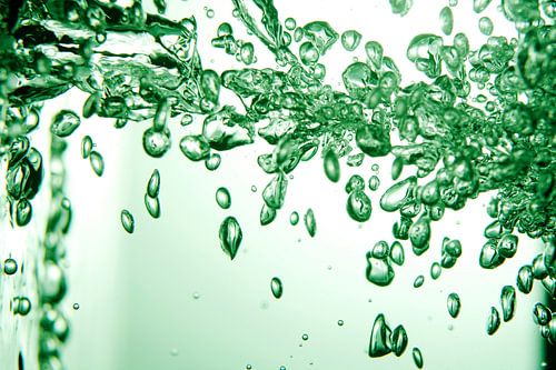 Bubbels verticaal