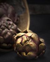 Artichokes close up