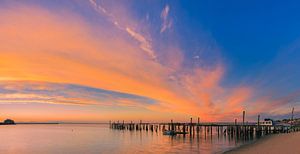 Sonnenaufgang in Provincetown, Cape Cod, Massachusetts von Henk Meijer Photography
