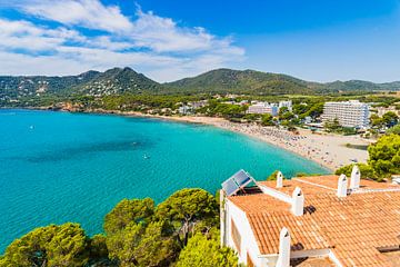 Canyamel beach, beautiful seaside on Mallorca island, Spain by Alex Winter