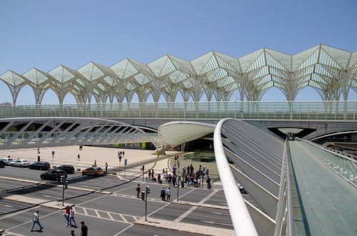 Treinstation Lissabon do Oriente (Ooststation)