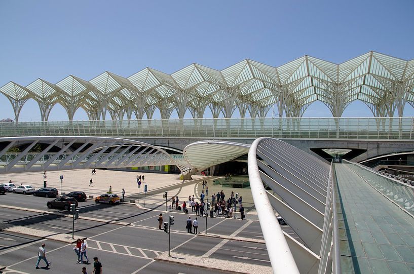 Lisbon do Oriente (East) railway station by Beeldwaardig
