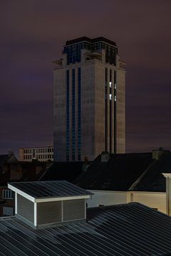 Boekentoren van de Universiteit van Gent van Marcel Derweduwen