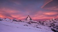 Matterhorn bij zonsopgang, een magisch moment!